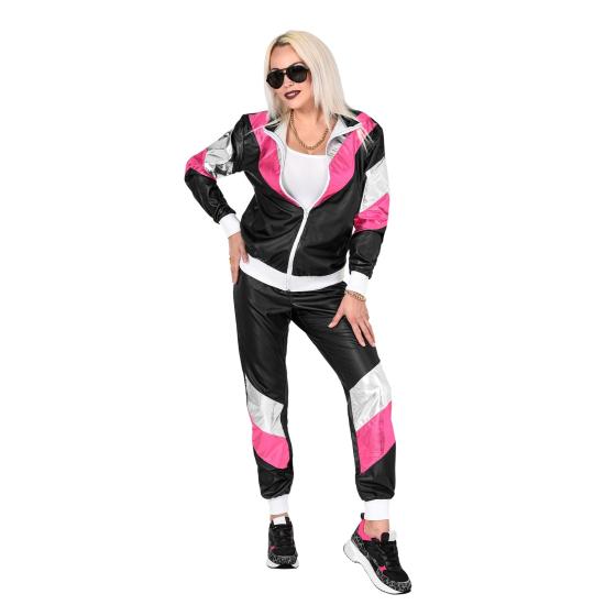 Fato de treino de luxo dos anos 80 para adultos unissexo Fato de treino de luxo dos anos 80 para adultos unissexo