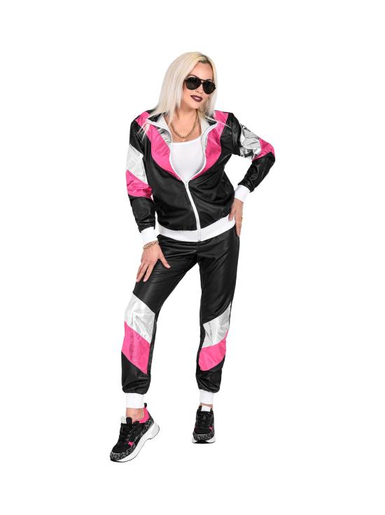 Conjunto de moletom de luxo estilo anos 80 para adultos unissex