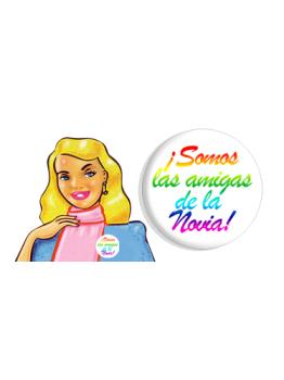 Distintivo Somos amigos da noiva