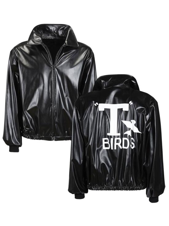 Jaqueta de couro Grease T-Birds para meninos