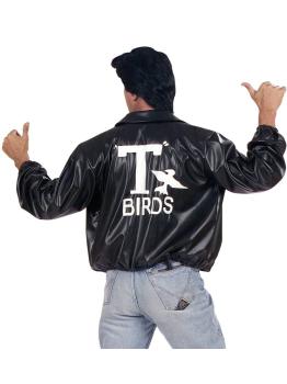 Jaqueta de couro Grease T-Birds para meninos