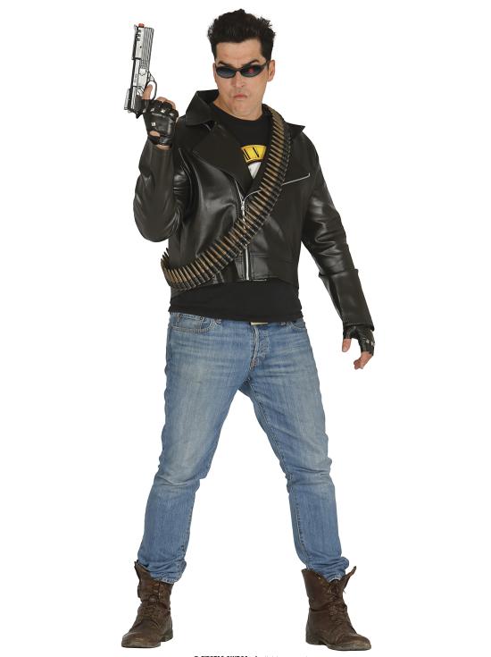 Jaqueta Grease Rocker para Adultos – Estilo Carnaval dos Anos 50
