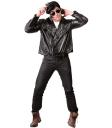 Jaqueta Grease Rocker para Adultos – Estilo Carnaval dos Anos 50