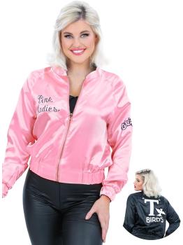 Jaqueta reversível Grease para mulheres – Pink Ladies e T-Birds (Oficial)