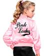 Jaqueta Pink Ladies para meninas – Fantasia Grease para crianças