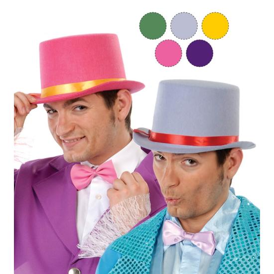 Cartola em cores de feltro