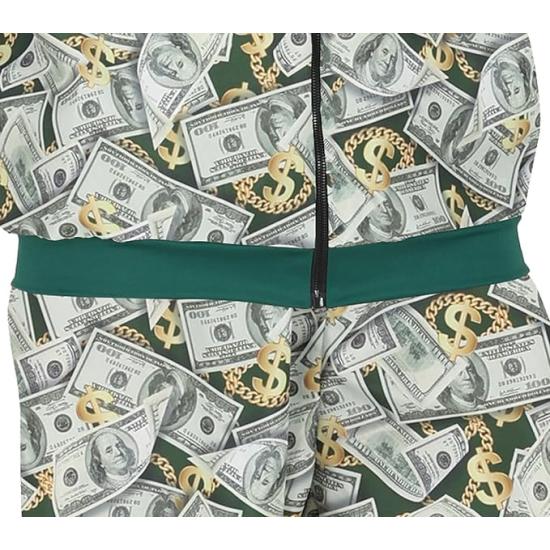 Fato de treino adulto Hot Shot Dollar Bills dos anos 90 **