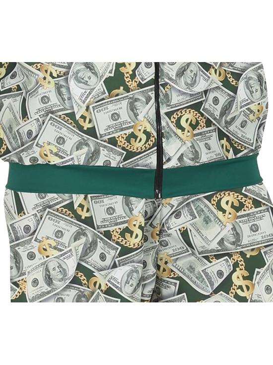 Fato de treino adulto Hot Shot Dollar Bills dos anos 90 **