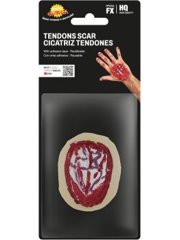 Cicatriz de tendão para mão, 10 cm. Látex.