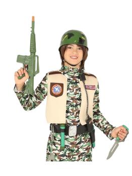 Cinto Militar com Capacete Infantil