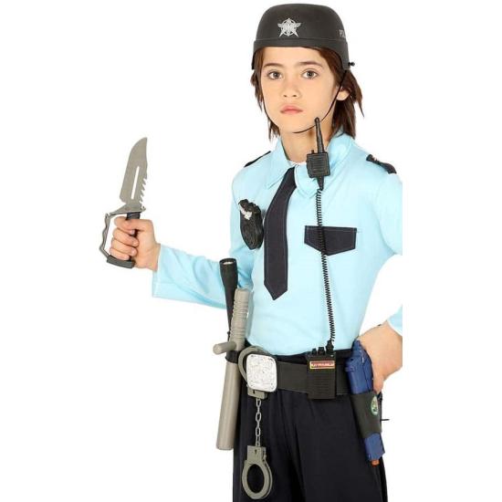 Cinto policial com capacete infantil