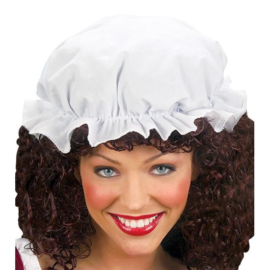 Boné branco. Boné branco.