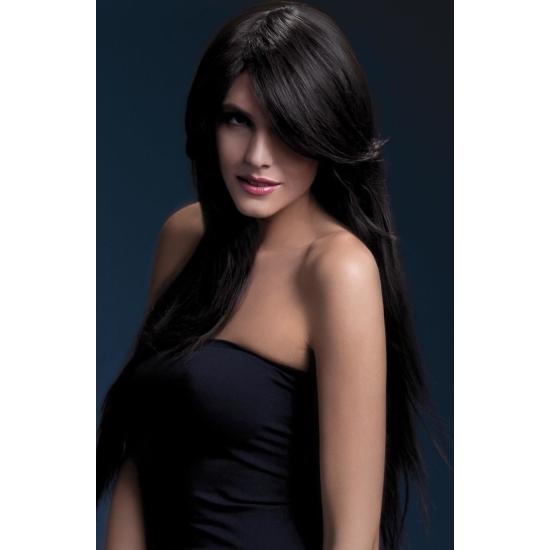 Coleção Fever, peruca âmbar, marrom Coleção Fever, peruca âmbar, marrom