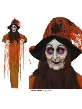 Pingente de bruxa para Halloween