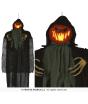 Abóbora Pendurada com Luz 120 cm – Decoração de Halloween com Som