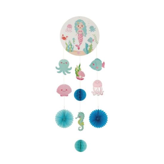 Pingente de decoração sereia 40x80 cms.