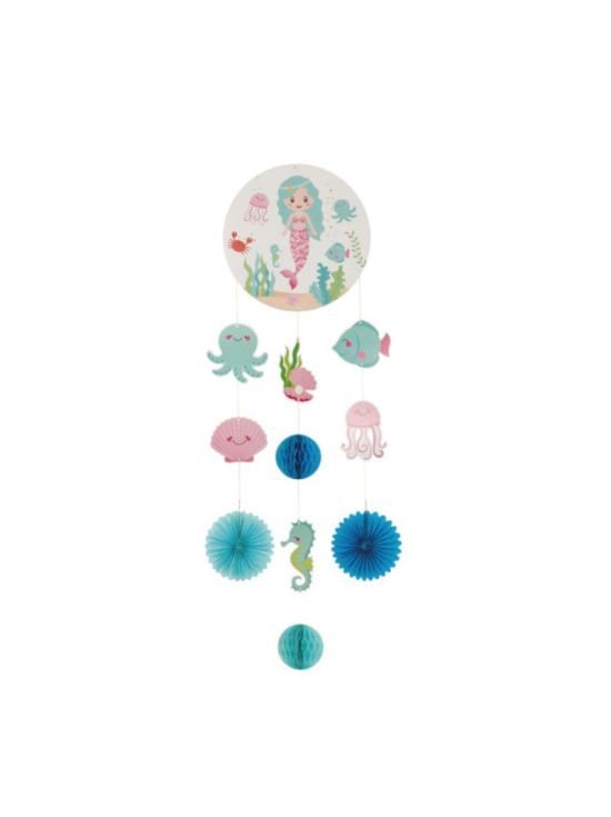 Pingente de decoração sereia 40x80 cms.