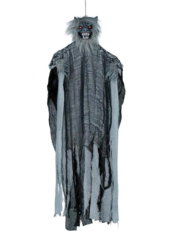Pingente de Lobisomem com Luz, Som e Movimento 120 cm – Decoração de Halloween