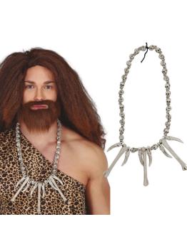 Colar Homem das Cavernas com Caveiras