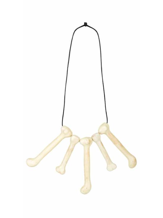 Colar Ossos do Homem das Cavernas