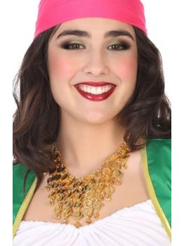 Colar Moeda Dançarina Árabe ou Zingara