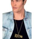 Colar Rock Star para Adultos