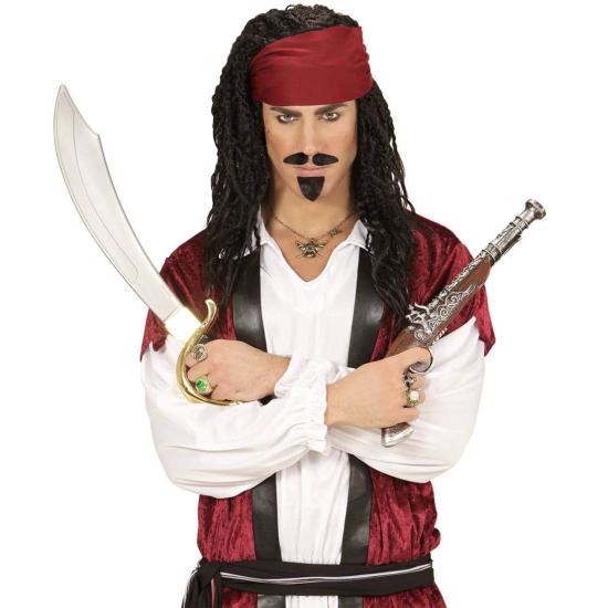 Colar Pirata com Caveira.