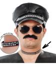 colar punk brilhante