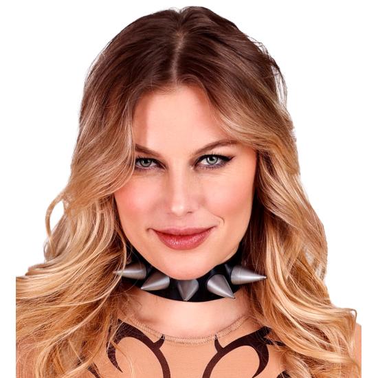 Colar Punki com pontas para fantasias