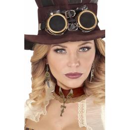 Colar Steampunk com chave