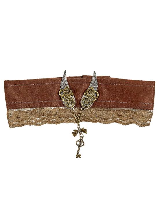 Colar Steampunk com chave