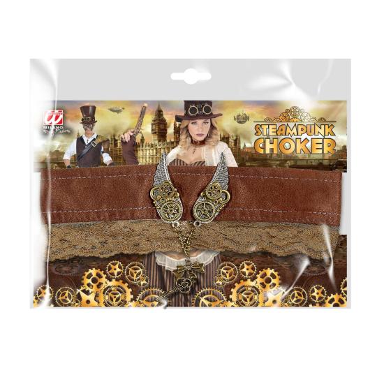 Colar Steampunk com chave