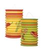 Conjunto de 2 Lanternas Mexicanas de 16 cms.