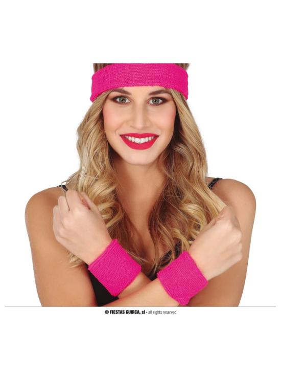 Conjunto de 2 pulseiras e faixa de cabelo