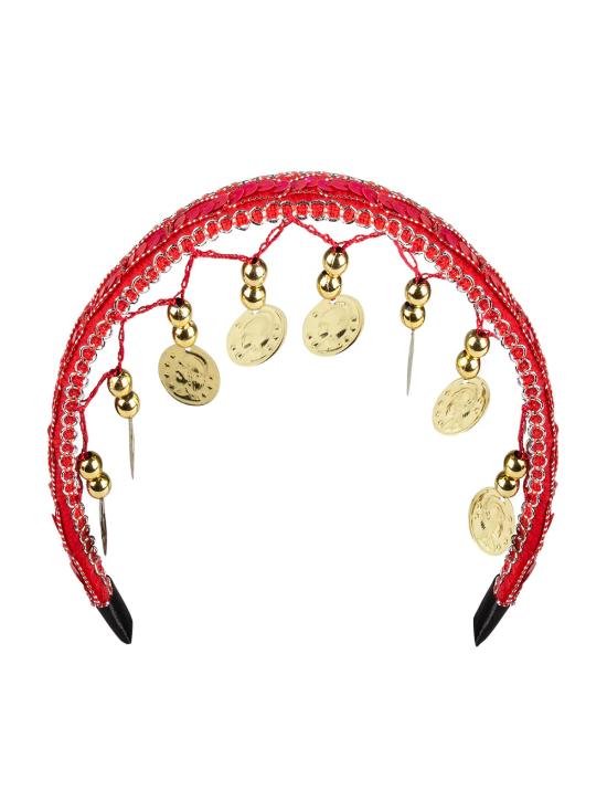 Conjunto de dança do ventre Zingara ou vermelho