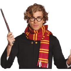 Conjunto Harry Wizard com óculos e cachecol