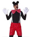 Conjunto de fantasia de rato, tamanho único