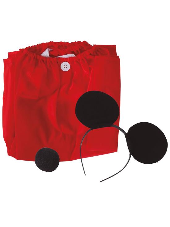 Conjunto de fantasia de rato, tamanho único