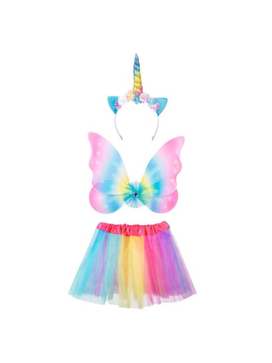 Conjunto Fada Unicórnio Infantil