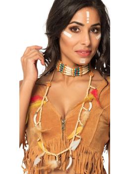 Conjunto indiano (gargantilha e colar)