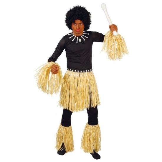 Conjunto Zulu e Havaiano para Adultos