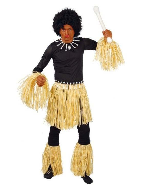Conjunto Zulu e Havaiano para Adultos