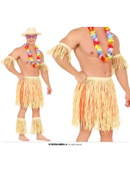 Conjunto Zulu e Havaiano para Adultos