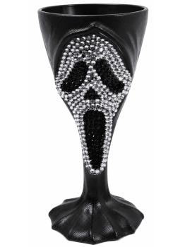 Copo espumante Ghost Face® 25 cl – Copo de Halloween 18 cm