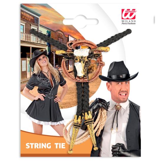 Gravata Cowboy Bolo - Widmann
