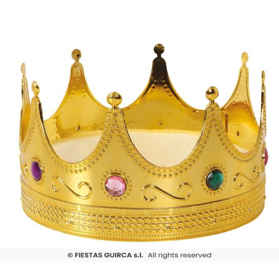 Coroa Dourada de Luxo Adulto