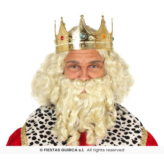 Coroa Dourada de Luxo Adulto