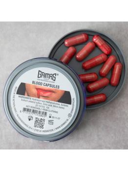 Cápsulas de Sangue Grimas – 10 Unidades para Efeitos Especiais
