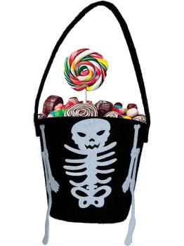 Cubo de feltro para decoração de Halloween (vários tamanhos) - Ideal para festas à fantasia e comemorações