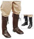Capas para botas com fivelas de imitação de couro